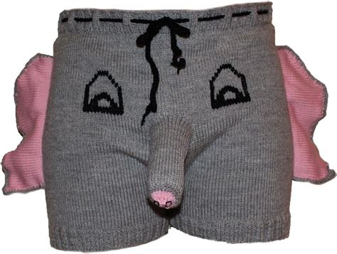 Amazon Com Mysexyshorts Fun Gift For Him Elephant Underwear Elephant