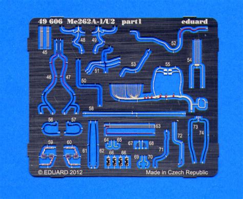 Internet Modeler Eduard 1 48 Me 262A 1 U2 Photo Etch