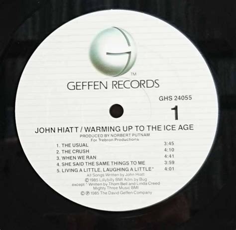 john hiatt warming up to the ice age レコード・cd通販のサウンドファインダー