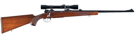 Engraved Custom Mauser Gew 98 Bolt Action Rifle With Scope