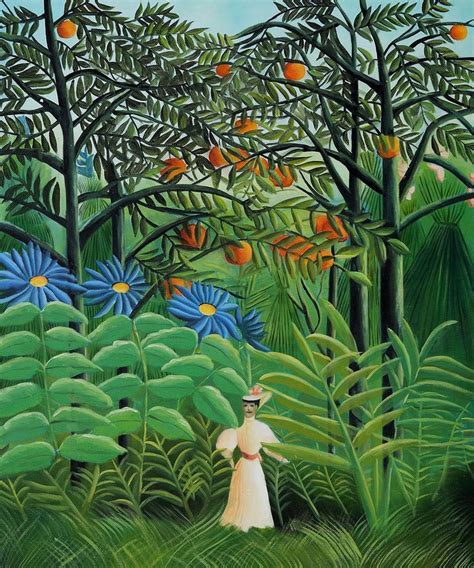 Check spelling or type a new query. Rousseau - Woman Walking in an Exotic Forest | artsy ...