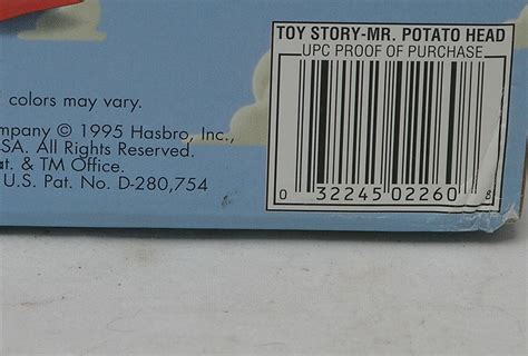 Disney Toy Story Mr Potato Head 1995 Nib Ebay