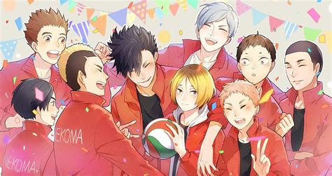 Haikyu Team Volleyball Anime Friendship Anime Hd Wallpaper Peakpx
