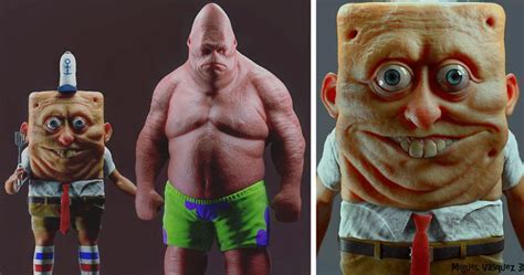 10 Realistic Cartoon Character Versions You Wouldnt Want To Meet In
