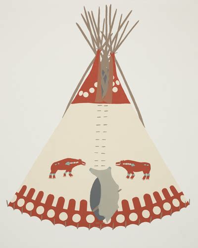 Blackfeet Indian Tipis Design And Legend Art Museum University Of
