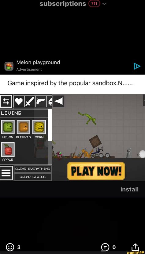 Subscriptions Melon Playground Advertisement Game Inspired By The