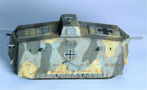 German A7v Heavy Tank Scale Models Destinations Journey