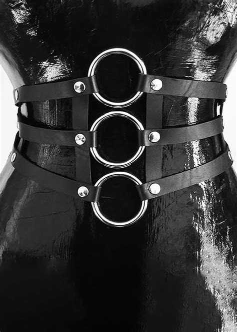 Bdsm Corset Bondage Belt Bdsm Clothing Bdsm Lingerie Waist Etsy Uk