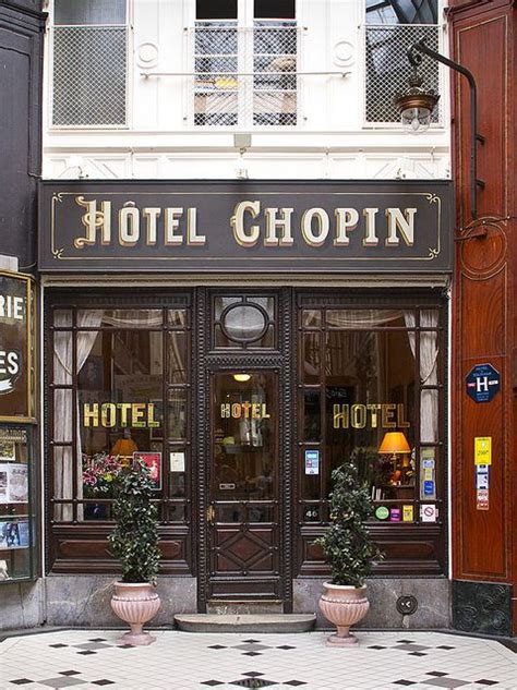Paris The Charming And Always Filled With Ambiance Hôtel Chopin In Paris
