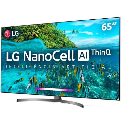 Smart Tv Led 65 Lg 65sm8100 Ultra Hd 4k Nanocell Com Conversor