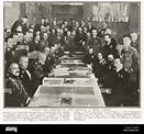 La firma del Tratado de Brest Litovsk 3 de marzo de 1918 Fotografía de ...
