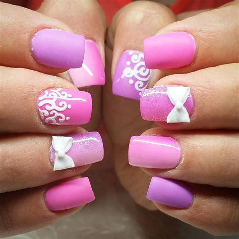 In need of nail inspiration for your gel nails? 25+ Pink Summer Nail Arts, Ideas | Design Trends - Premium ...
