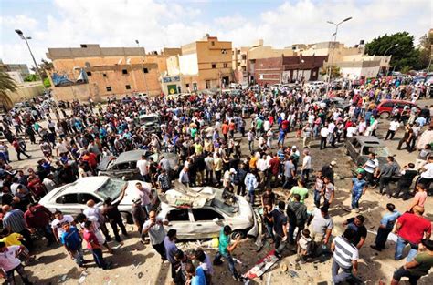 12 Killed As Deadly Car Bombing Hits Libyas Benghazi Information Nigeria