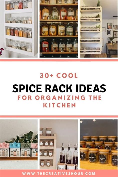 30 Spice Rack Ideas For Organizing The Kitchen The Creatives Hour