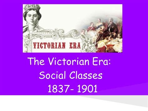 😂 Victorian Period Social Classes The Social Class Systems Victorian