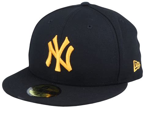 New York Yankees League Essential 59fifty Blackgold Fitted New Era