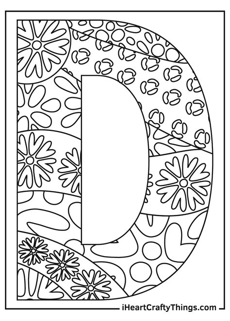 Letter D Coloring Pages Updated 2021