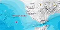 Un terremoto de magnitud 3,7 se siente en el Golfo de Cádiz
