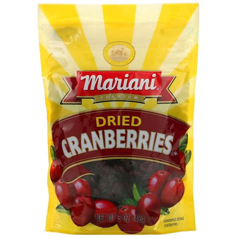 Mariani has also developed a new velcro like seal for their packaging. Mariani Dried Fruit, 優質，蔓越莓幹，5 盎司（142 克） - iHerb