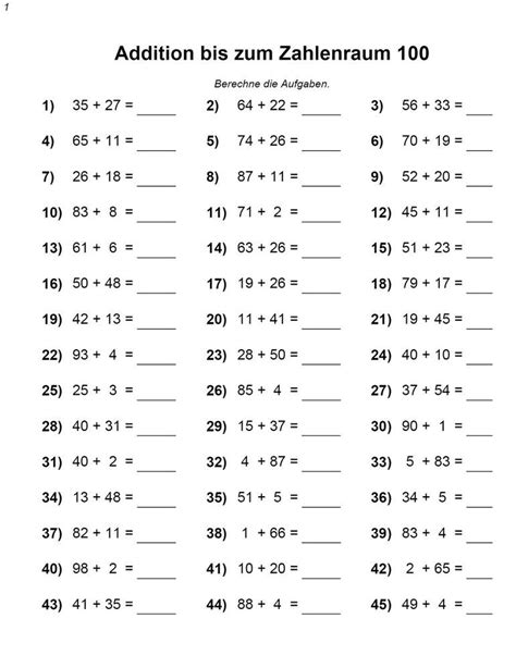 Arbeitsblätter für das rechnen mit minus in mathematik. Matheaufgaben Klasse 2 Arbeitsblätter Zum Ausdrucken Schön ...