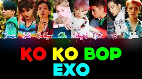Exo Ko Ko Bop Color Coded Lyrics Han Rom Eng Youtube
