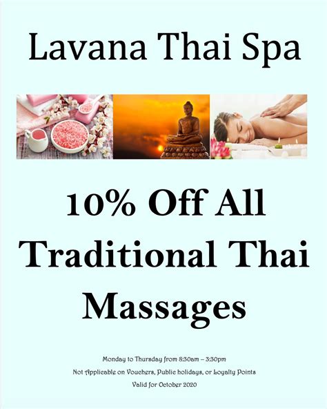 october 2020 special lavana deluxe spa