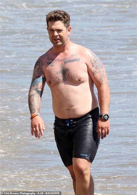 Jack Osbourne Shows Off His Impressive Tattoo Collection As He Enjoys