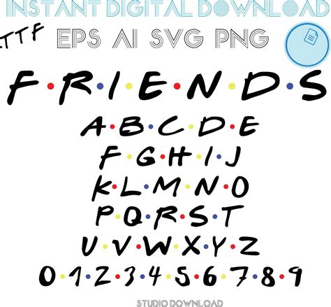 Friends Font Friends Tv Show Great Friends Logo Fonts Logo
