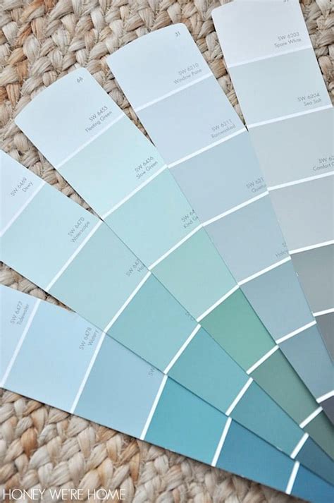 Choosing Paint For The Dining Room Sherwin Williams Sea Salt