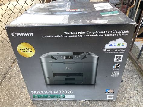 Pickup Only Canon Maxify Mb2320 Color Streak Bundle Refillable