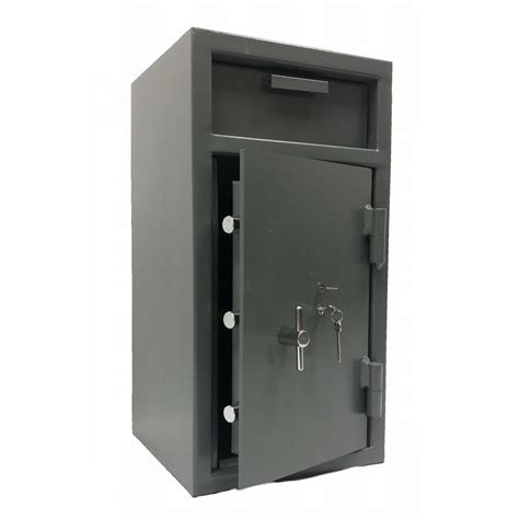 Money Drop Box Depository Safe For Money With Dual Control Key Lock