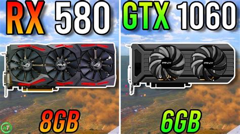 Rx 580 8gb Vs Gtx 1060 6gb Any Difference Youtube