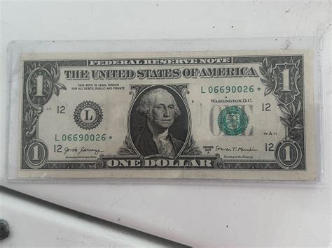 Rare 1 Dollar Bill Star Note 2017a Series Ebay
