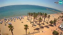 Webcam Costa Brava (Roses): Roses Beach - Hotel Montecarlo Roses