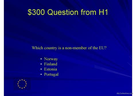Eu Jeopardy English Esl Powerpoints Hot Sex Picture
