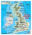 Karten und Fakten zum Vereinigten Königreich - Weltatlas