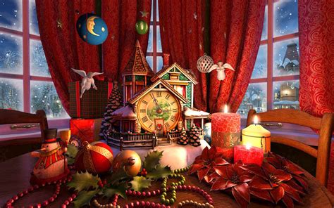 Christmas Evening 3d Screensaver Download Animated 3d Screensaver