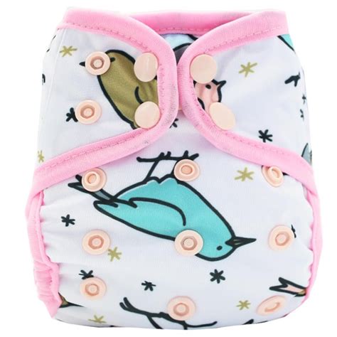 Happy Flute Newborn Cover Songbirds Cloth Diapering Newborn