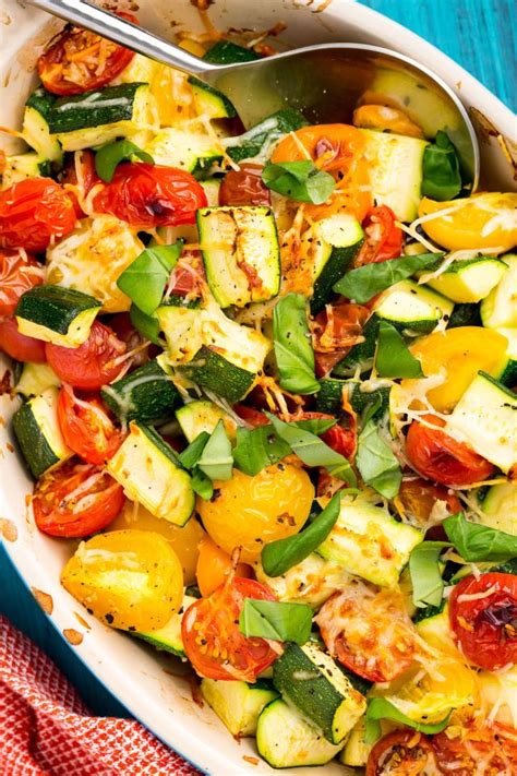 The 55 Most Delish Easy Summer Side Dishes Zucchini Zucchini Tomato