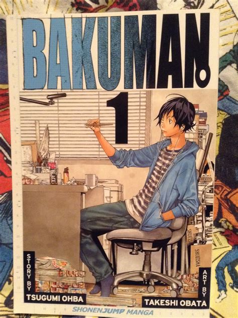 Bakuman Volume 1 With Images Tsugumi Ohba Manga Covers Graphic Novel