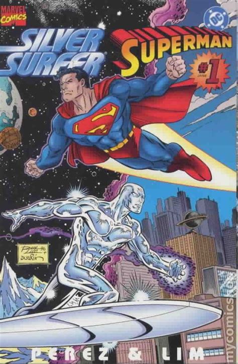 Silver Surfer Superman 1996 Comic Books