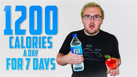 Eating 1200 Calories A Day For 7 Days And This Is What Happened Youtube