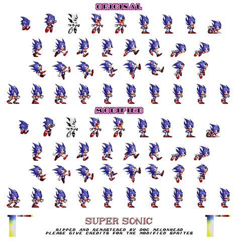 Mobile Sonic The Hedgehog Super Sonic The Spriters Resource