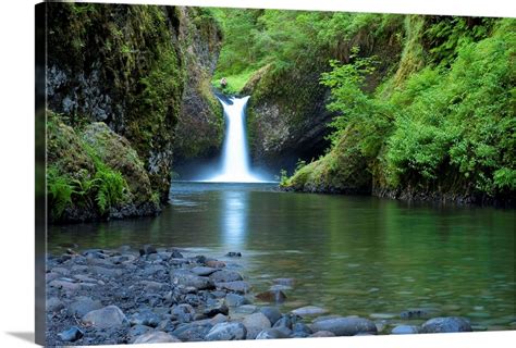 Oregon Columbia River Gorge Punch Bowl Falls On Eagle Creek Wall Art