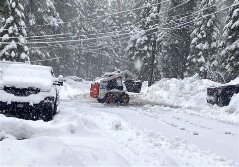 Tahoe Storm Warning Plus Feet Of Snow Possible By Friday Active Weather To Continue