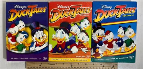 Disneys Ducktales Vol 1 2 And 3 On Dvd Episodes 70 Episodes In All 10