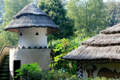Traditional African Architecture Stock Photo Image Of Countryside