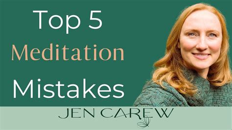 Top 5 Meditation Mistakes Beginners Make And How To Stop Making Them