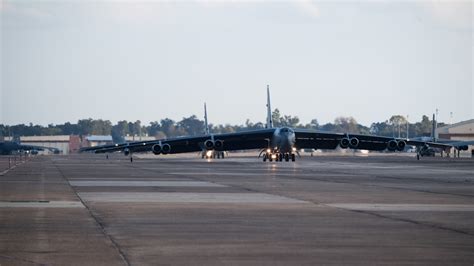 Barksdale B 52s Return For Global Thunder 21 Barksdale Air Force Base