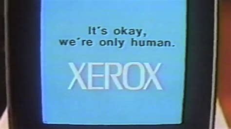 Xerox Commercial From 1972 Shows The Computer As Your